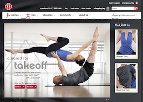 Lululemon Partner Yoga Photo Shoot for their online store, Vancouver, BC